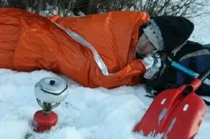 Ola de frío- manta térmica