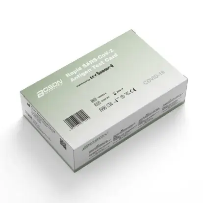 Test rápido COVID-19 Antígeno Nasal marca Boson