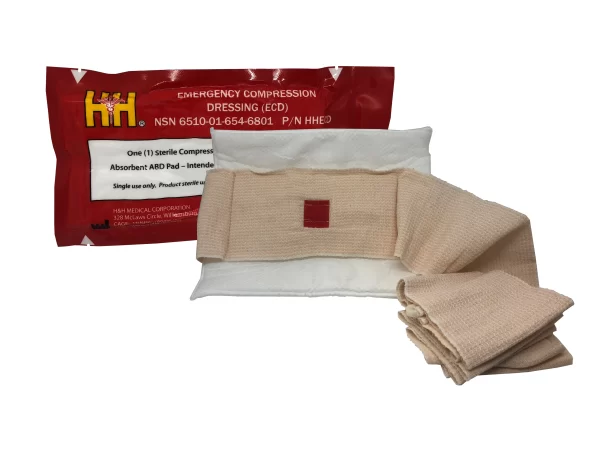 Vendaje compresivo de emergencia H&H